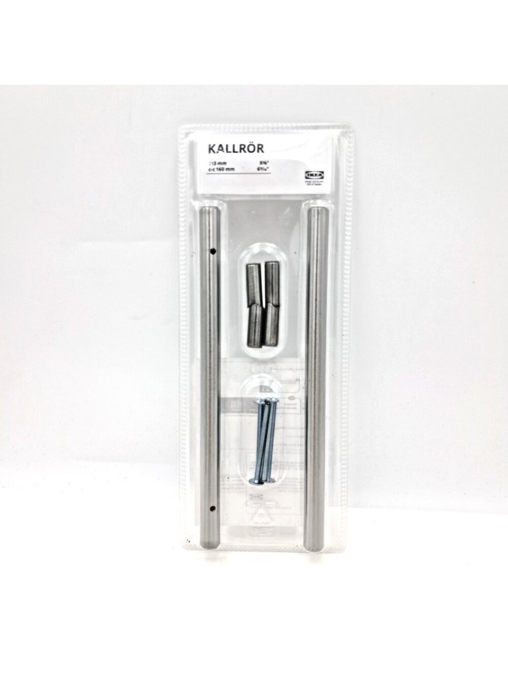 Ikea KALLROR Lansa Stainless Steel Handle Cabinet Drawer Pull 8 3/8"  503 570 02